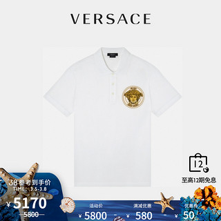 VERSACE/范思哲男士美杜莎POLO衫A89300-A237141（2XL、A1001）