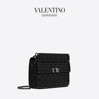 VALENTINO GARAVANI/华伦天奴 女士ROCKSTUD SPIKE 中号羊皮手袋