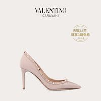 VALENTINO GARAVANI/华伦天奴 女士 ROCKSTUD 漆皮铆钉高跟鞋
