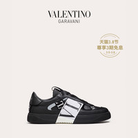 VALENTINO GARAVANI/华伦天奴 男士 黑色 VL7N 小牛皮绑带运动鞋 TY2S0C58WRQ0NI