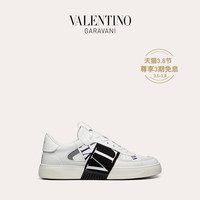 VALENTINO GARAVANI/华伦天奴 男士 白色 VL7N 小牛皮绑带运动鞋 TY2S0C58WRQ24P