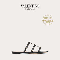 VALENTINO GARAVANI/华伦天奴 女士 ROCKSTUD 拖鞋式平底铆钉凉鞋