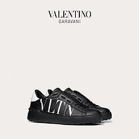 VALENTINO GARAVANI/华伦天奴 女士黑色 VLTN Open 小牛皮运动鞋