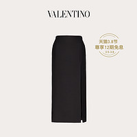 Valentino/华伦天奴 女士新品 黑色 Crepe Couture 铅笔裙（40、黑色）