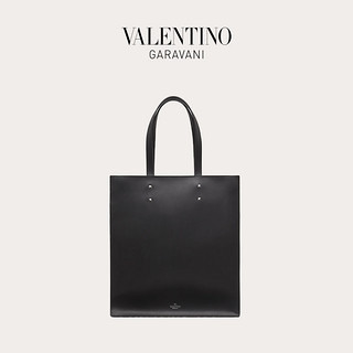 VALENTINO GARAVANI/华伦天奴 男士 黑色 VLTN 皮革托特包