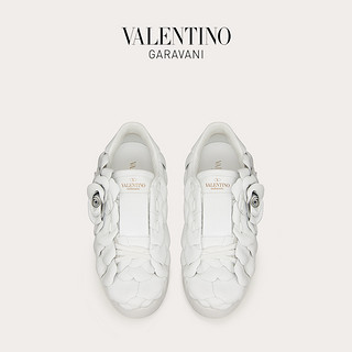 VALENTINO GARAVANI/华伦天奴Atelier 03 Rose Edition运动小白鞋（39.5、白色）