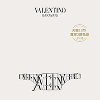 VALENTINO GARAVANI/华伦天奴 男士白色 VLTN TIMES 迷你皮革腰包