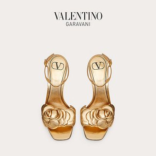 VALENTINO GARAVANI/华伦天奴 Atelier Shoe 03 Rose Edition凉鞋（35、金属色）