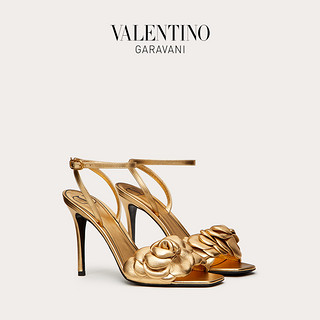 VALENTINO GARAVANI/华伦天奴 Atelier Shoe 03 Rose Edition凉鞋（36、金属色）