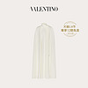 Valentino/华伦天奴女士新品 白色 Cady Couture 披肩式连衣裙（42、白色）