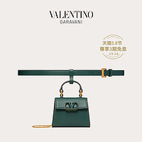 VALENTINO GARAVANI/华伦天奴 VSLING 迷你粒面小牛皮腰带包/腰带