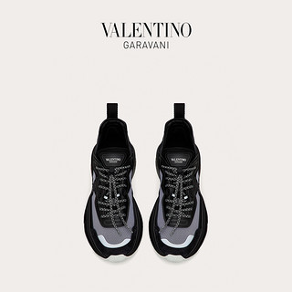 VALENTINO GARAVANI/华伦天奴 SHEGOES 皮革和网眼科技织物运动鞋