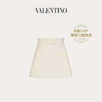 Valentino/华伦天奴女士新品白色 Crepe Couture 裙裤（44、白色）