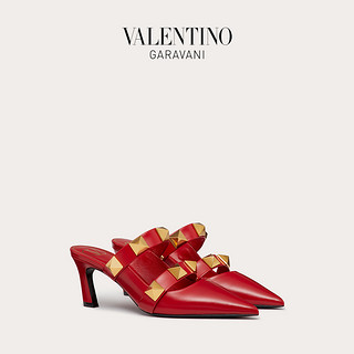 VALENTINO GARAVANI/华伦天奴 Roman Stud 小牛皮穆勒鞋