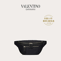 VALENTINO GARAVANI/华伦天奴 男士新品 VLTN TIMES 尼龙提花腰包