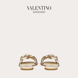 VALENTINO GARAVANI/华伦天奴Atelier Shoes 03 Rose Edition凉鞋（35.5、米白色）