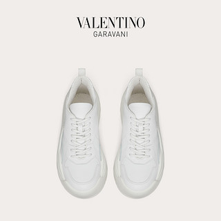 VALENTINO GARAVANI/华伦天奴 Gumboy 小牛皮运动鞋小白鞋（37.5、白色）