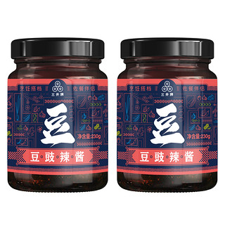 三井宝宝 豆豉辣椒酱 220g*2罐