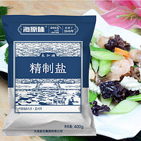 HAIWAN 海湾 家用400g*6袋未加碘精制细海盐