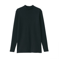 无印良品 無印良品 MUJI 女式 棉羊毛冬季内衣 高领长袖T恤