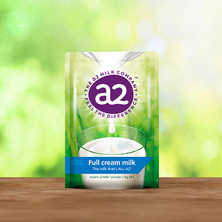 a2全脂奶粉1kg*2速溶澳洲进口中老年孕妇成人官方旗舰店奶粉
