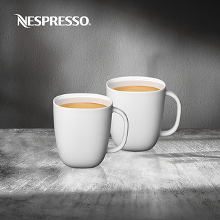 NESPRESSO 浓遇咖啡 LUME系列马克咖啡杯套装 陶瓷咖啡杯400ml*2只