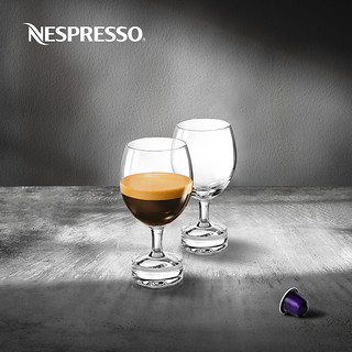 NESPRESSO Reveal系列淡雅/浓烈咖啡杯组水晶玻璃咖啡品饮杯2个装