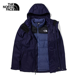 THE NORTH FACE 北面 7WAY  男款三合一羽绒冲锋衣