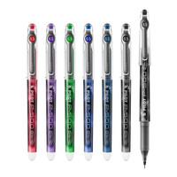 考试季限定日本pilot百乐p500中性笔学生考试专用水笔套装p700蓝红 色水性黑0.5mm高考用文具p 500官网旗舰店（0.7黑色3支装）