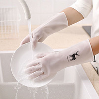 苏宁宜品 PVC家务手套 厨房家用刷碗洗碗手套 2双 /件