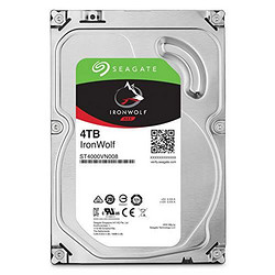 SEAGATE 希捷 酷狼 3.5英寸 机械硬盘 4TB 5900 RPM 64MB ST4000VNZ008 / VN008