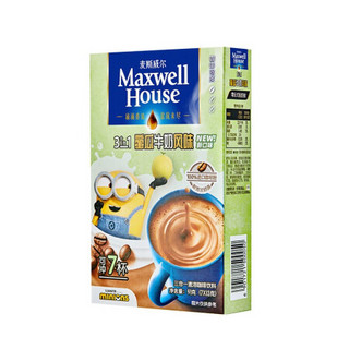 Maxwell House 麦斯威尔 小黄人联名 三合一速溶咖啡饮料 蜜瓜牛奶味 91g