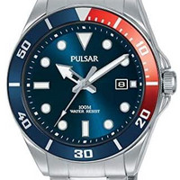 PULSAR Pulsar Sport Herren-Uhr Edelstahl mit Metallband