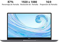 HUAWEI 华为 MateBook D 15.6 英寸笔记本电脑,全视图 1080P 全高清超极本 PC