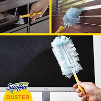 SWIFFER Swiffer 除尘磁铁入门套装 1 个手柄 + 15 条抹布，吸收 3 倍多的灰尘和毛发，并以传统的除尘方法来收集