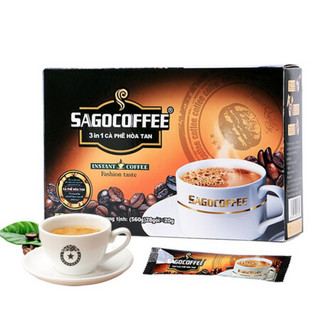 SAGOCAFE 西贡咖啡 三合一 醇香特浓咖啡 560g