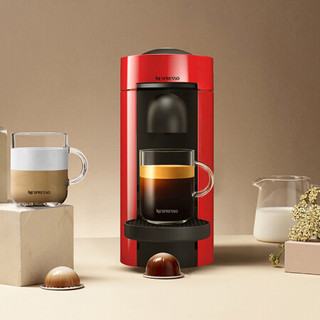 Nespresso Vertuo Plus胶囊咖啡机家用全自动咖啡机办公室小型 优雅白