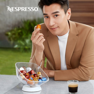 Nespresso 胶囊收纳盒  Pure Rock 咖啡胶囊存储器 大容量简便收纳架 (不含胶囊)