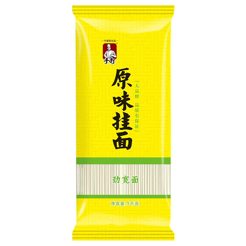 今麦郎 手打原味挂面 劲宽面 1kg