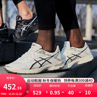 ASICS亚瑟士 缓冲跑步鞋男轻便运动鞋 GEL-FLUX 4 1011A614 白色/棕色 39.5