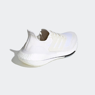 adidas阿迪达斯官网ULTRABOOST 21 PRIMEBLUE女子跑步运动鞋FX7730 白/米白 40.5(250mm)