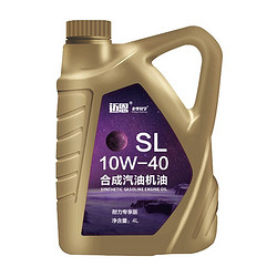 老李化学 迈恩系列 半合成机油10W-40  SL  4L