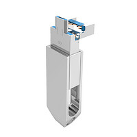 QRTECH 麦本本 紫麦 三合一U盘 64G（USB3.0、Type-C、micro usb）