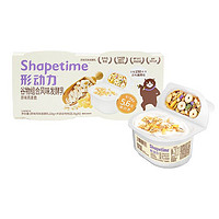 Shapetime 形动力 5.3g蛋白低温希腊酸奶燕麦脆翻趣杯（120g+14g)*2  无添加防腐剂 早餐代餐酸奶