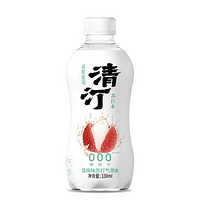 清泉出山清汀苏打气泡水330ml*6瓶荔枝味 0糖0脂0卡