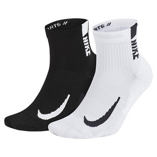 耐克 运动袜子男（2双） NIKE MULTIPLIER Ankle SX7556 SX7556-906 L