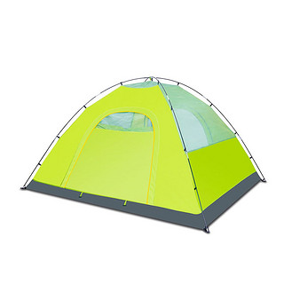 TFO 新品双层双门防水防风防蚊 3-4人户外野营帐篷全自动露营帐篷