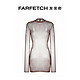 FARFETCH 发发奇 Maison Close女士半透明网纱迷你连衣裙