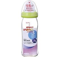 Pigeon 贝亲 宝宝宽口径玻璃奶瓶 240ml