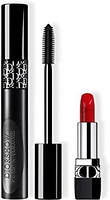 Dior 迪奥 Christian Dior Diorshow Pump N Volume 2 件套(090 Black Pump 睫毛膏 0.21+ 999 Satin Lipstick 0.05)